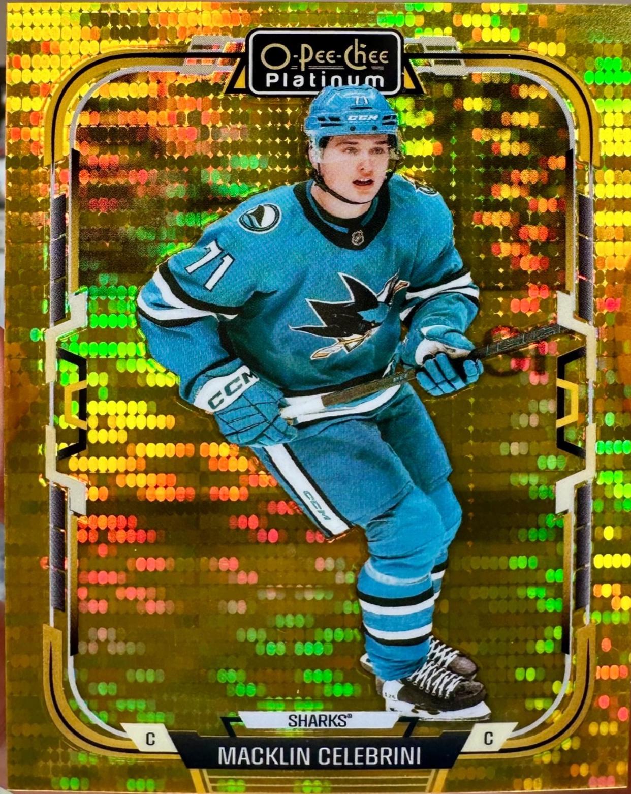 Macklin Celebrini [Seismic Gold] #53