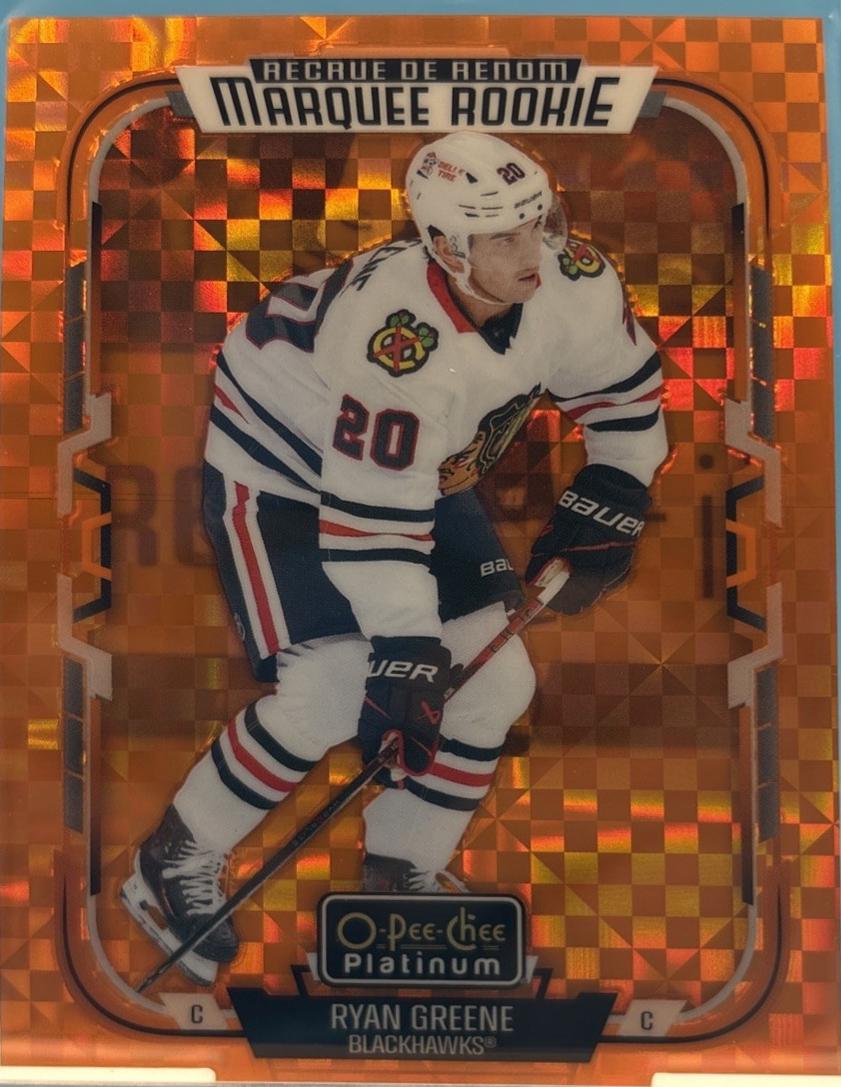 Ryan Greene [Orange Checkers] #222