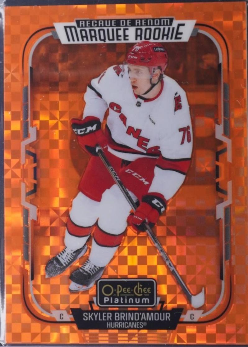 Skyler Brind'Amour [Orange Checkers] #216