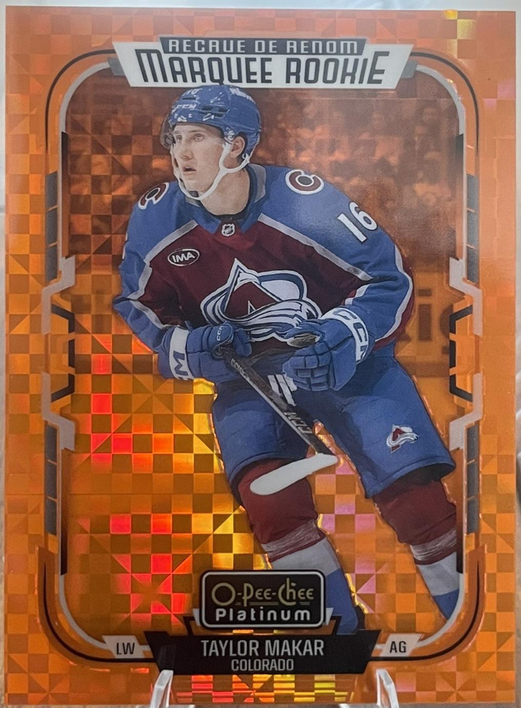 Taylor Makar [Orange Checkers] #295