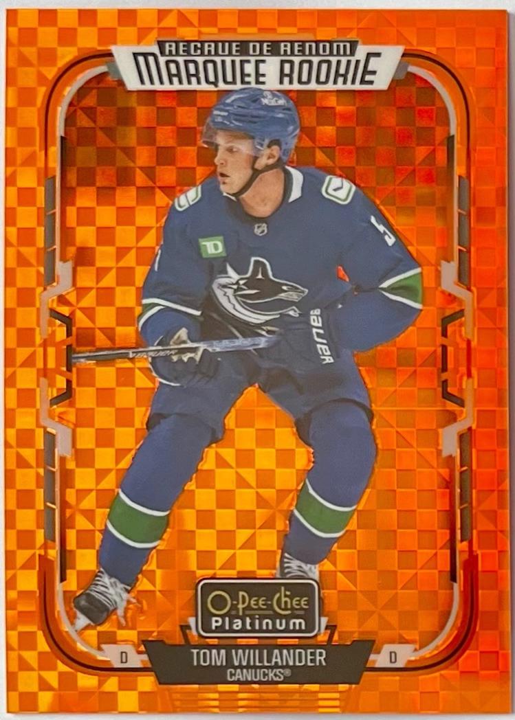 Tom Willander [Orange Checkers] #294