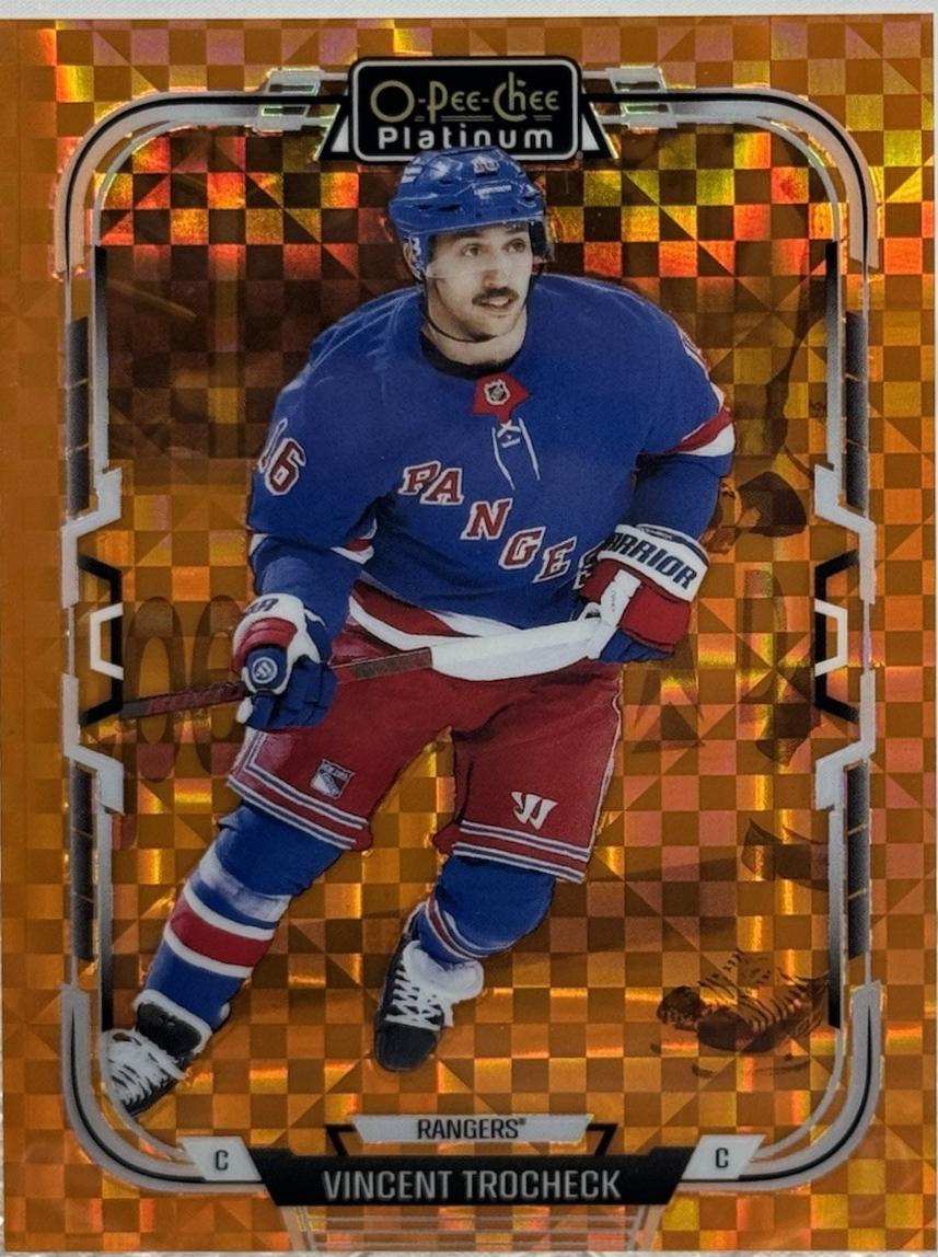Vincent Trocheck [Orange Checkers] #190