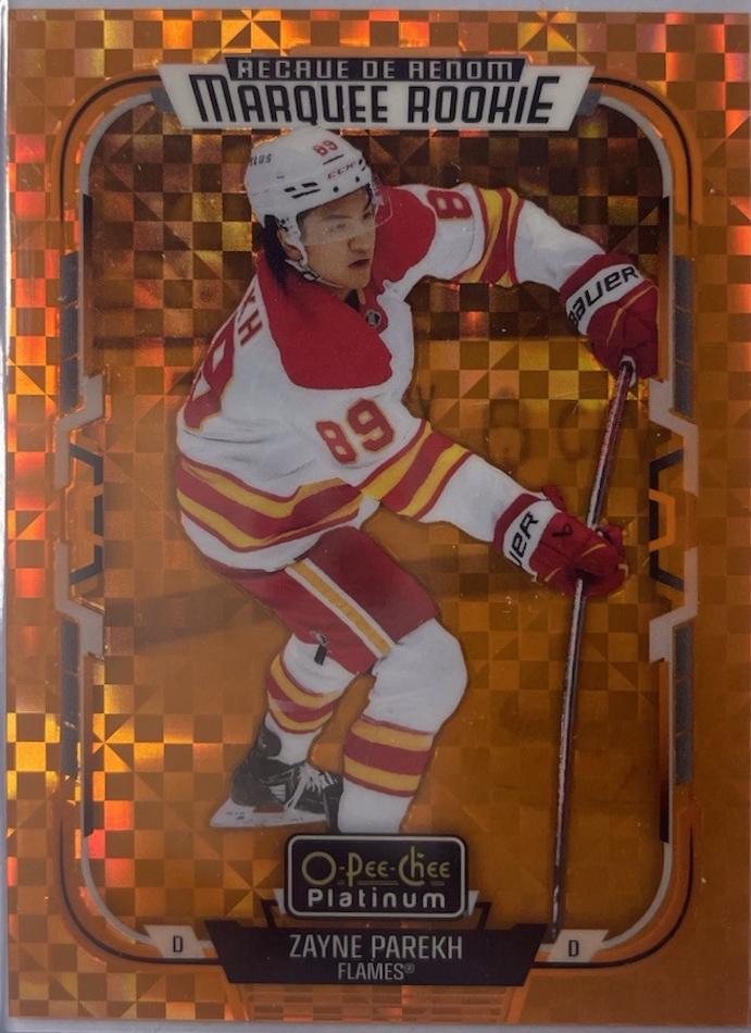 Zayne Parekh [Orange Checkers] #209