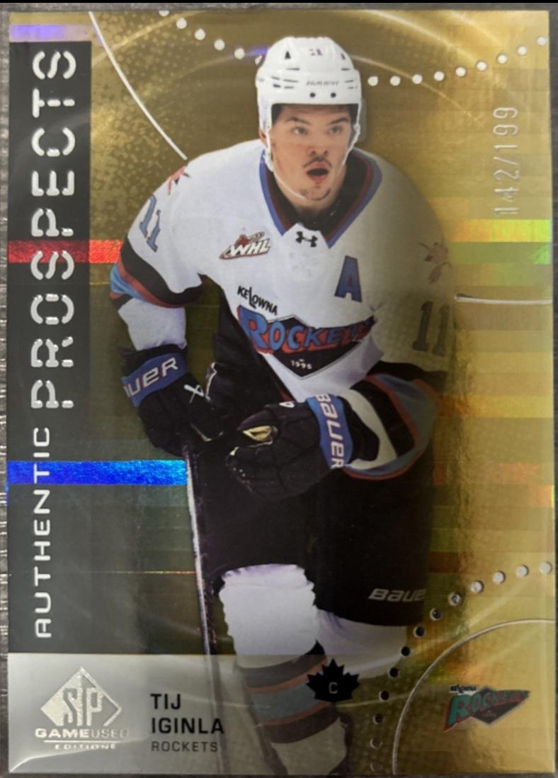 Tij Iginla [Orange Foilboard] #47