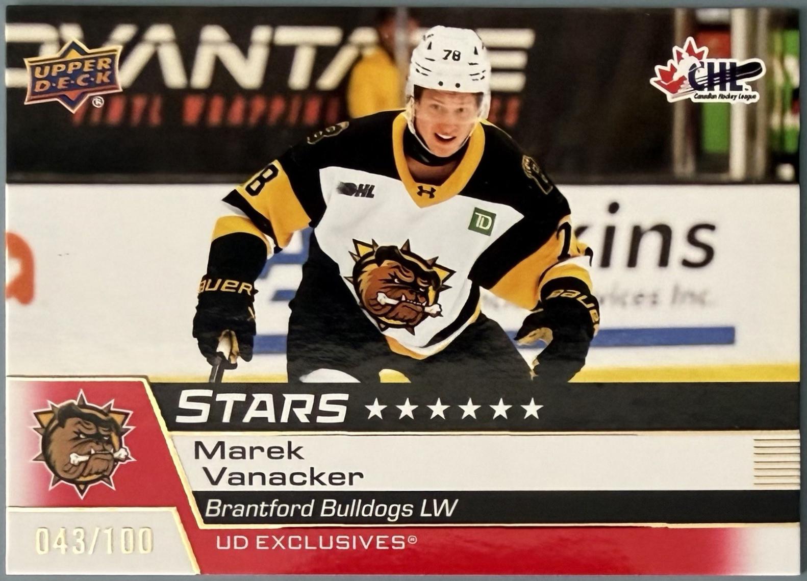Marek Vanacker [UD Exclusives] #324