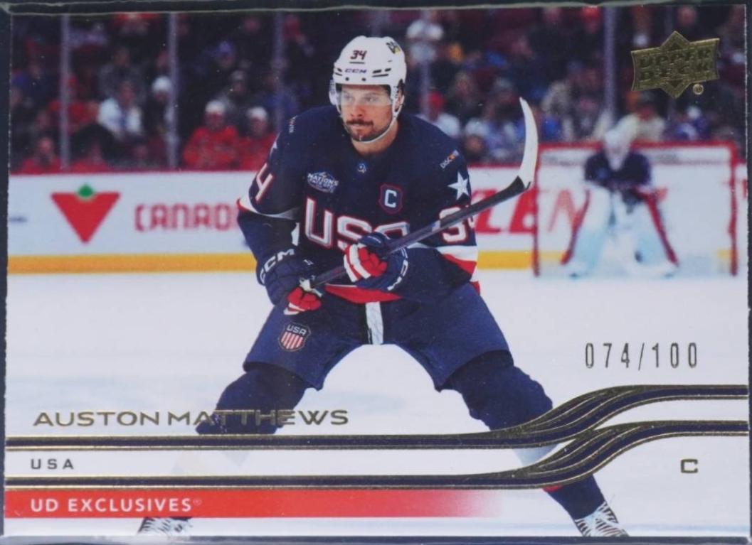 Auston Matthews [UD Exclusives] #687