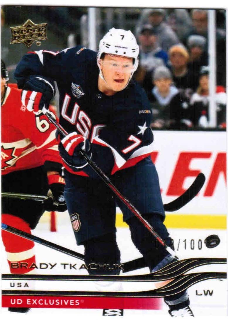 Brady Tkachuk [UD Exclusives] #698
