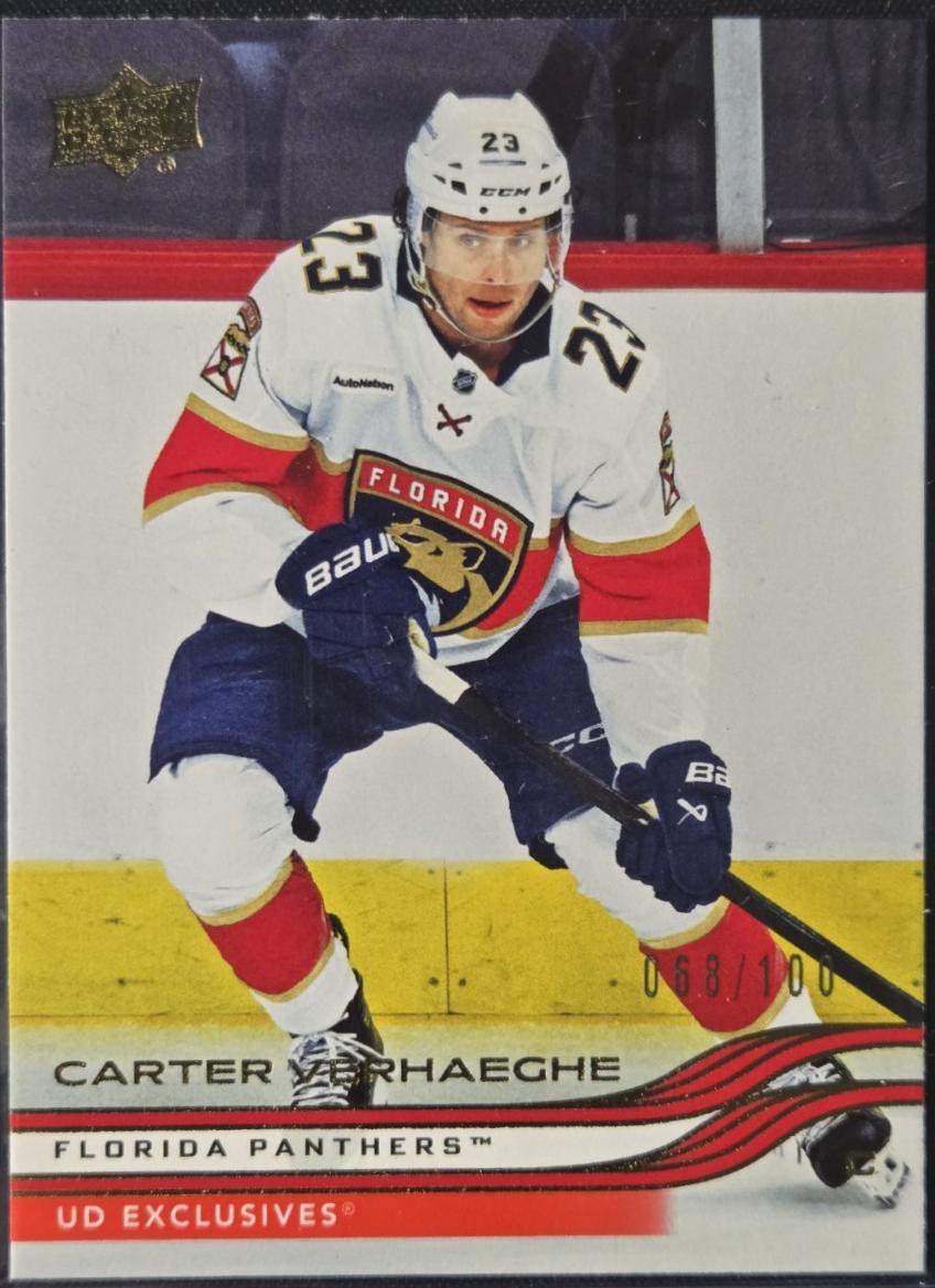 Carter Verhaeghe [UD Exclusives] #553
