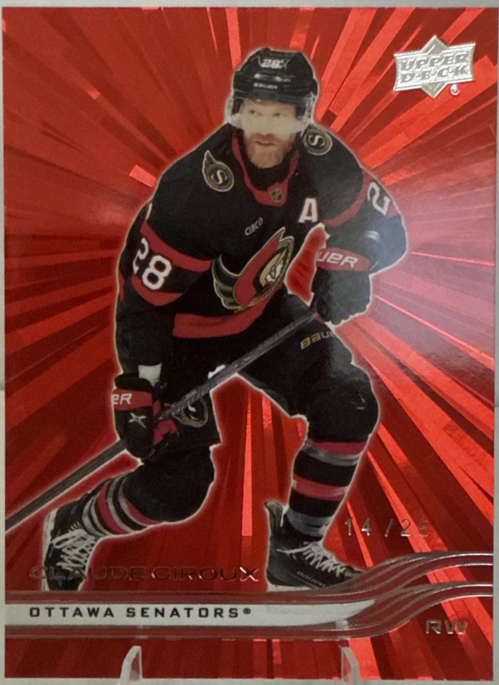 Claude Giroux [Outburst Red] #587