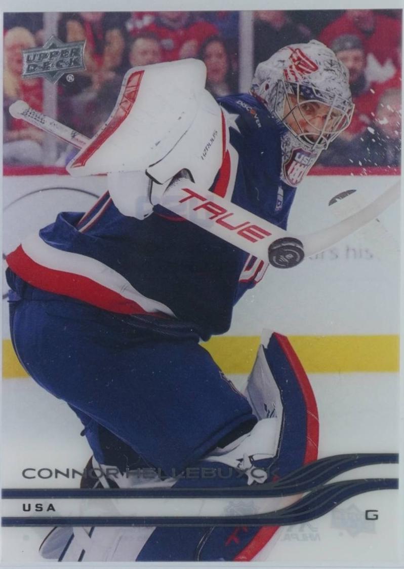 Connor Hellebuyck [Clear Cut] #686