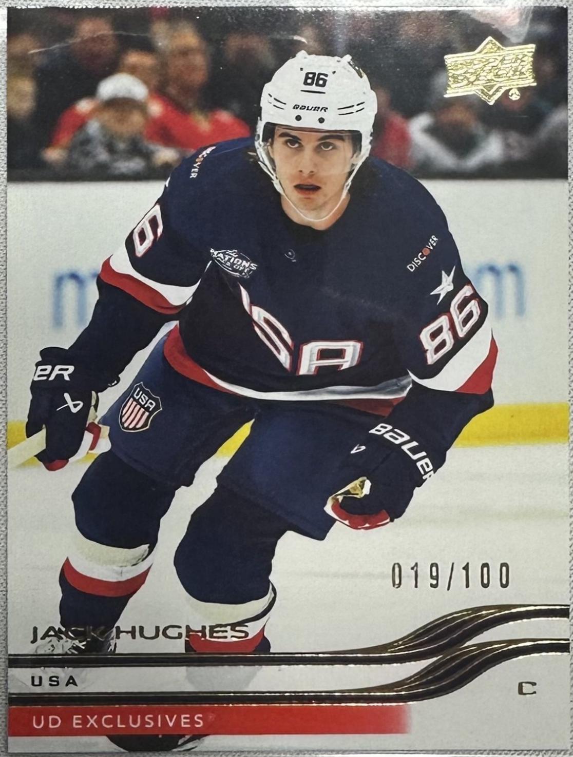 Jack Hughes [UD Exclusives] #690
