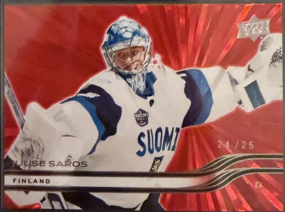 Juuse Saros [Outburst Red] #669