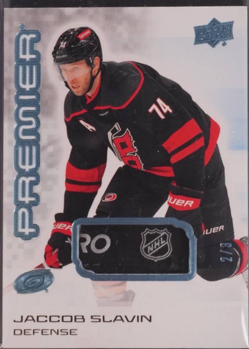 Jaccob Slavin [Platinum Blue Neckline] #74