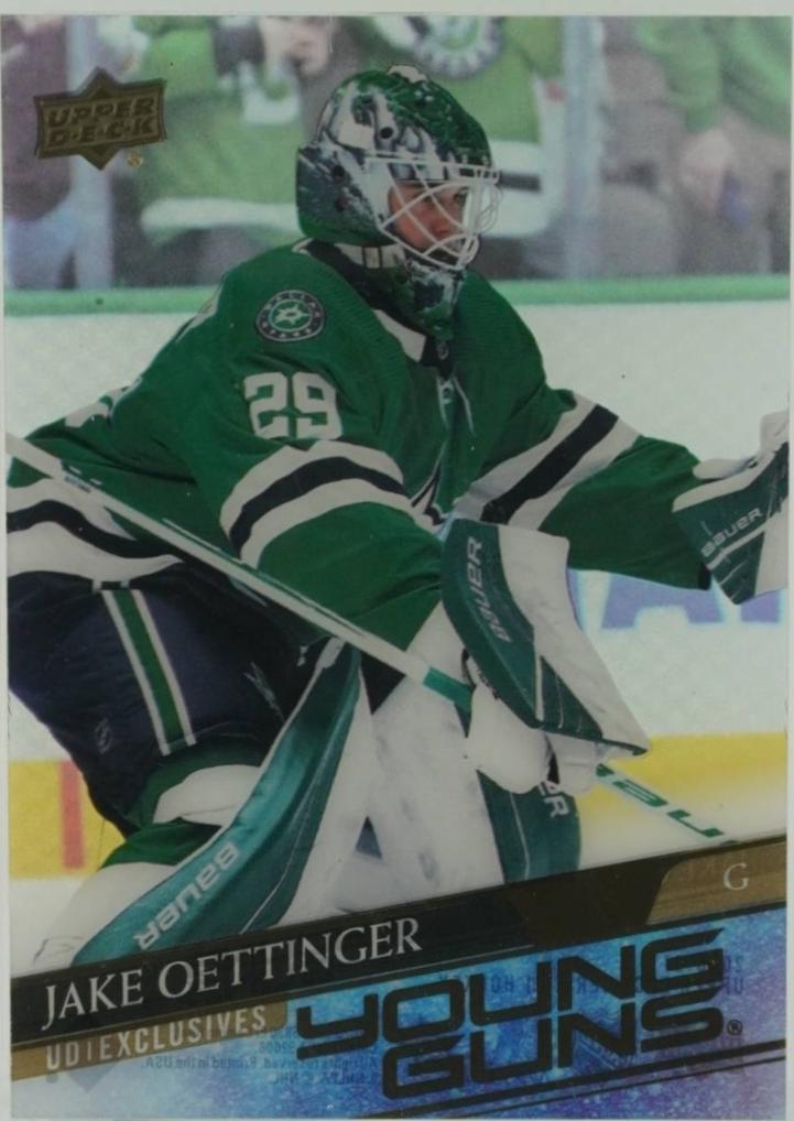 Jake Oettinger [Clear Cut UD Exclusives] #246