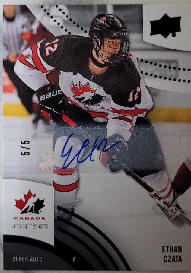 Ethan Czata [Black Autograph] #36