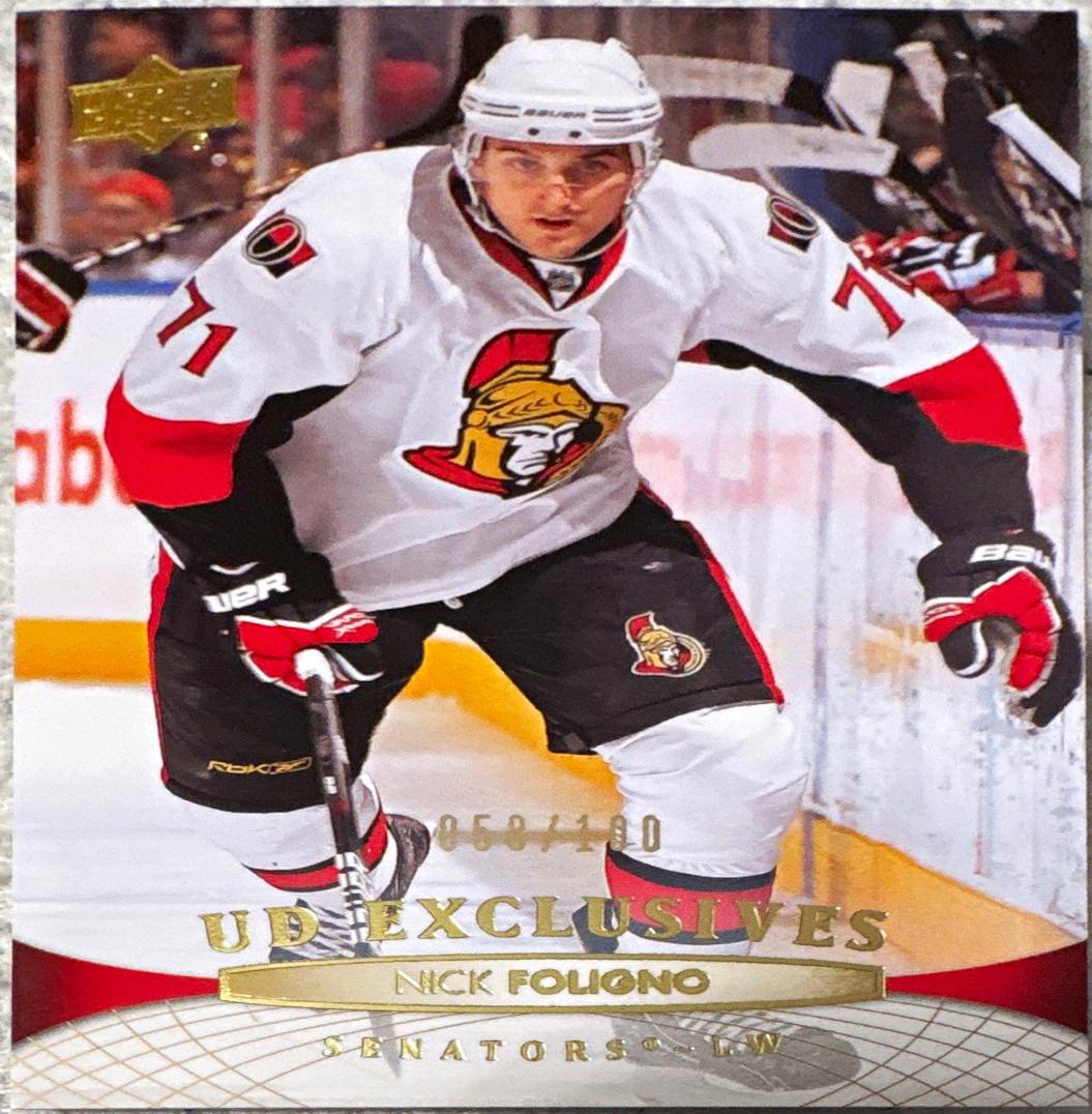 Nick Foligno [UD Exclusives] #69