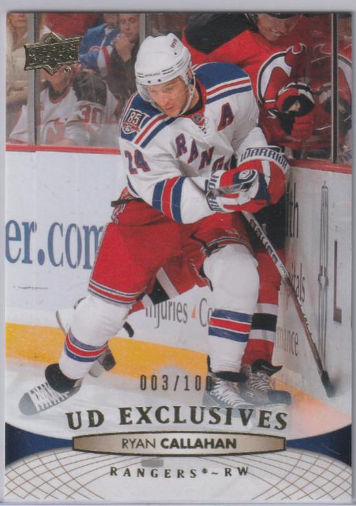 Ryan Callahan [UD Exclusives] #76