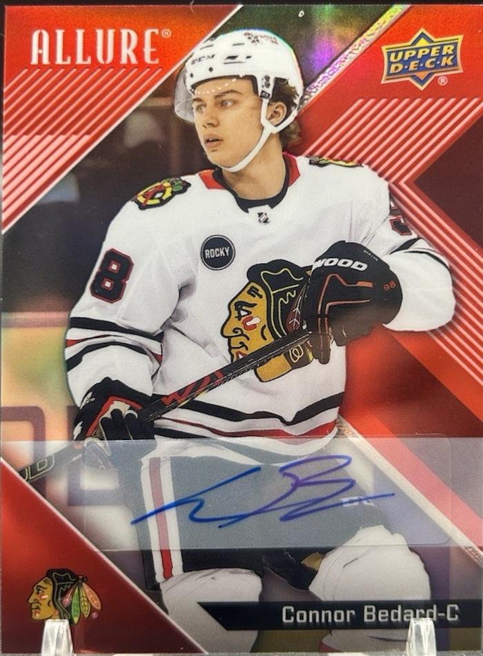 Connor Bedard [Red Rainbow Autograph] #94
