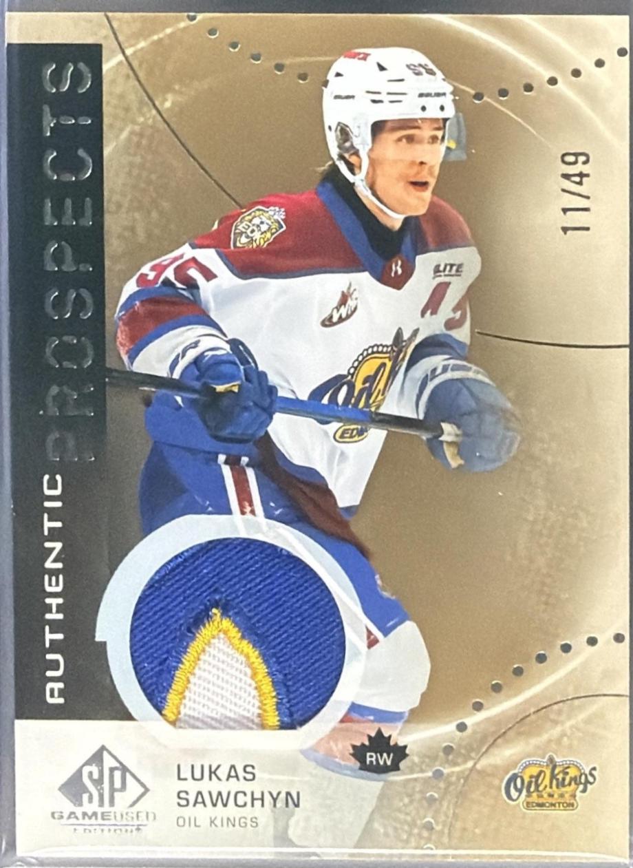 Lukas Sawchyn [Gold Patch Red Jersey] #22
