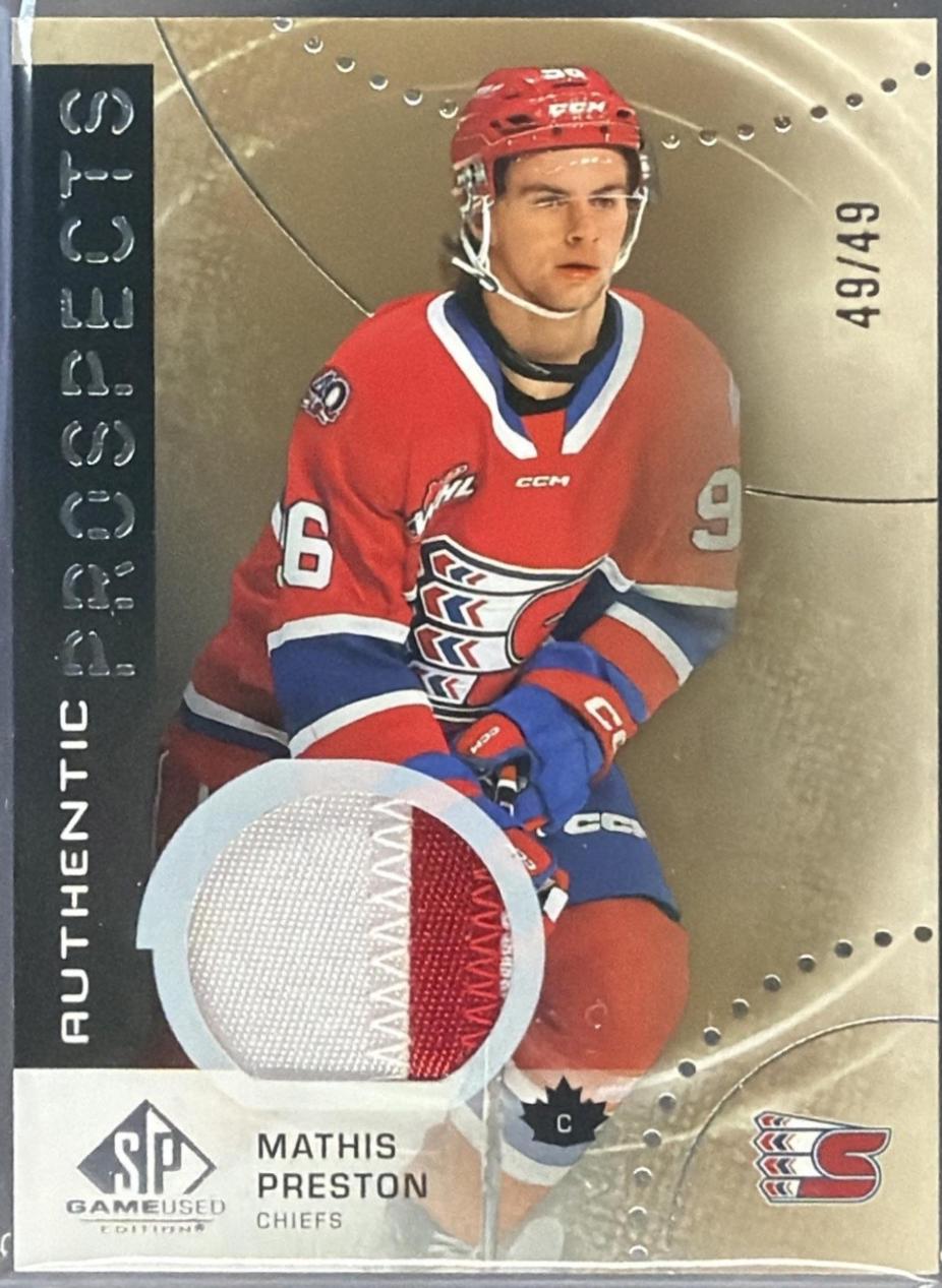 Mathis Preston [Gold Patch Red Jersey] #57