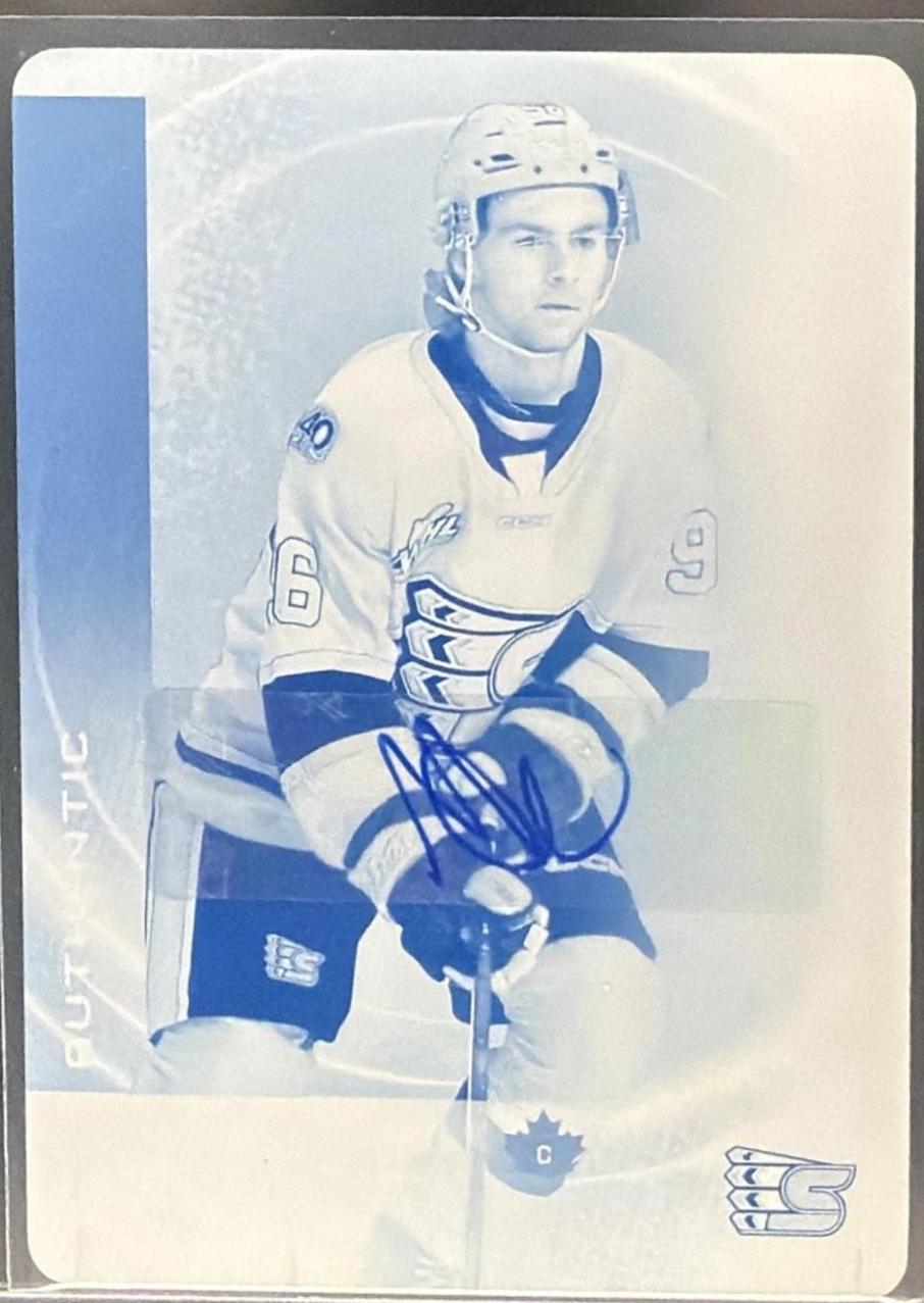 Mathis Preston [Printing Plate Autograph] #57