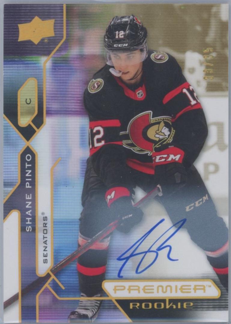 Shane Pinto [Gold Autograph] #119