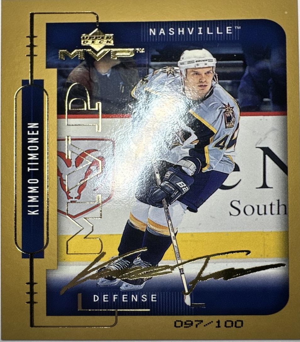 Kimmo Timonen [Gold Script] #111