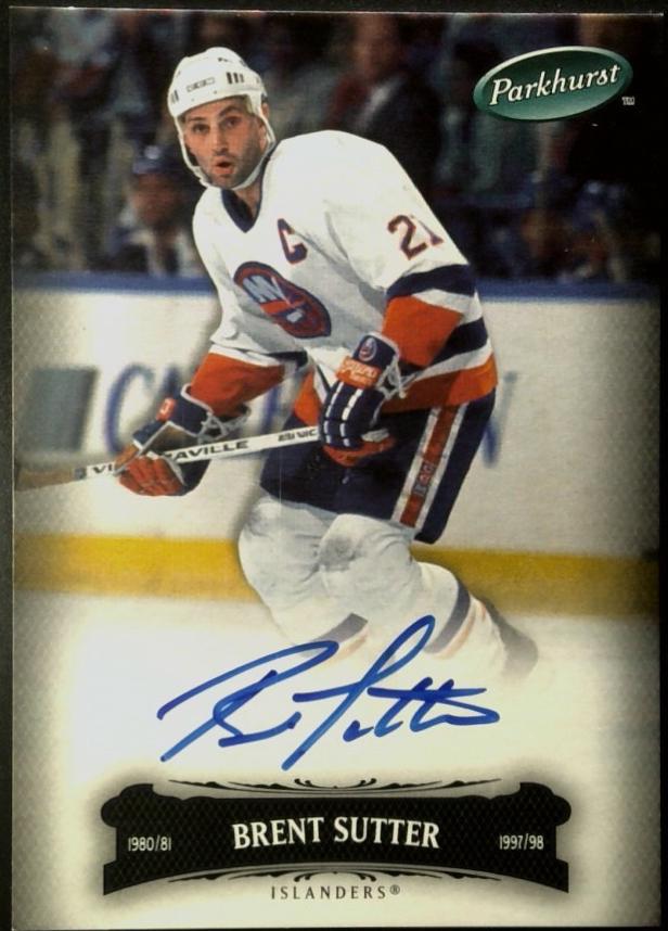 Brent Sutter [Autograph] #125