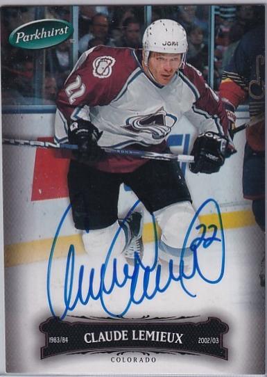 Claude Lemieux [Autograph] #115