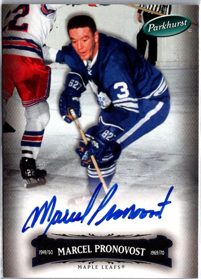 Marcel Pronovost [Autograph] #102