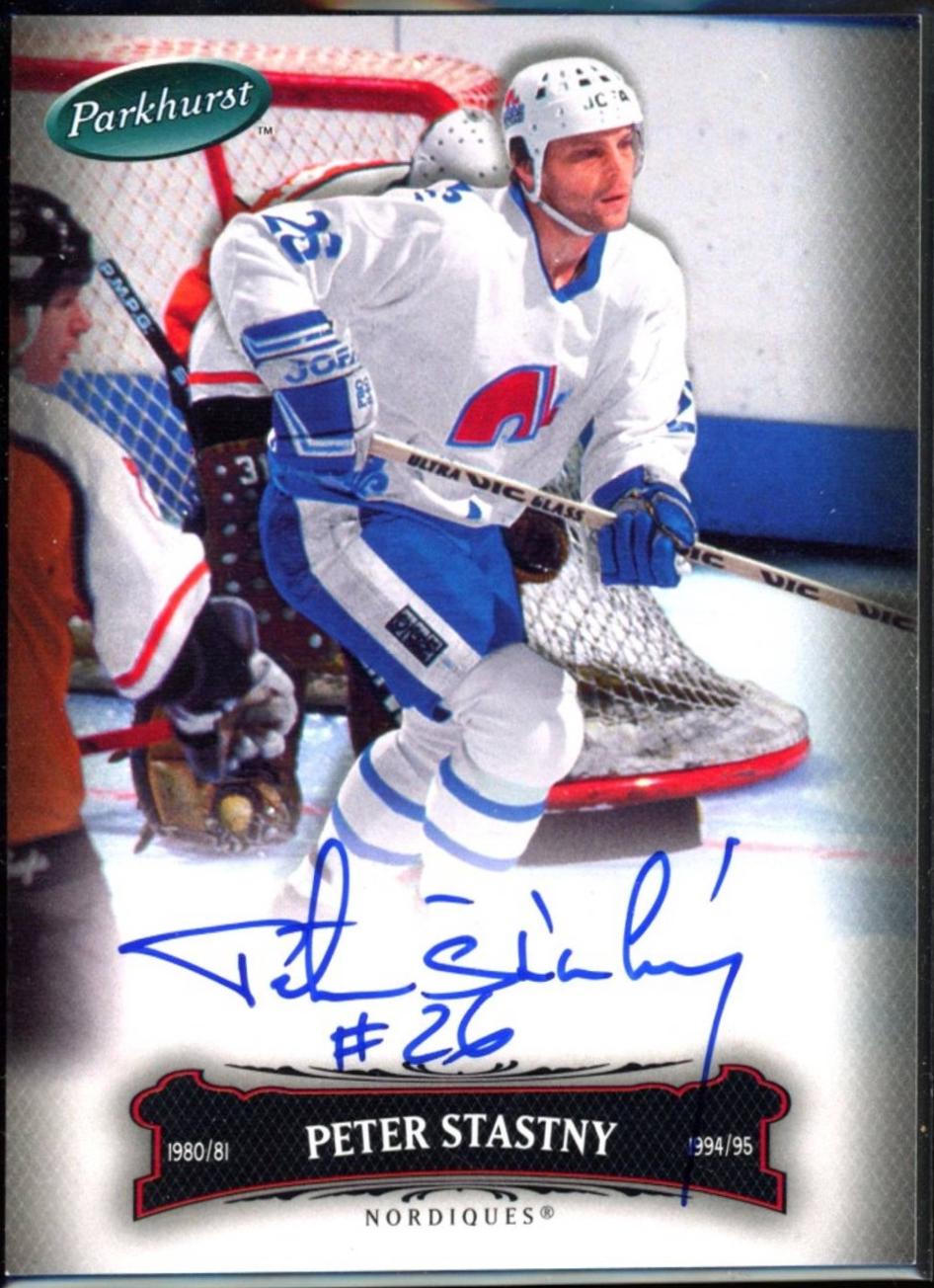 Peter Stastny [Autograph] #122