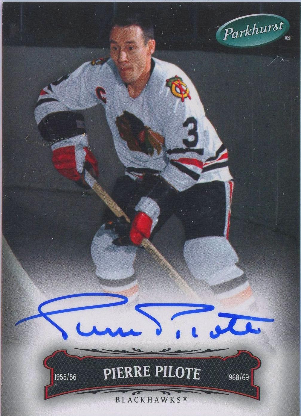 Pierre Pilote [Autograph] #97