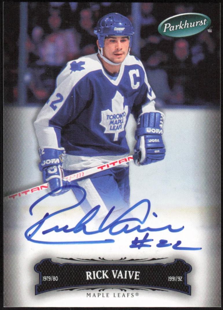 Rick Vaive [Autograph] #148