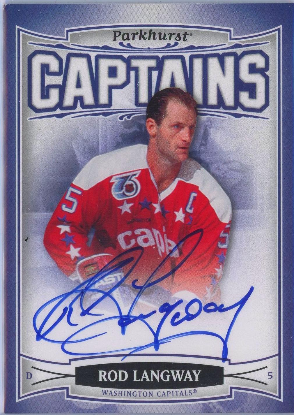 Rod Langway [Autograph] #215