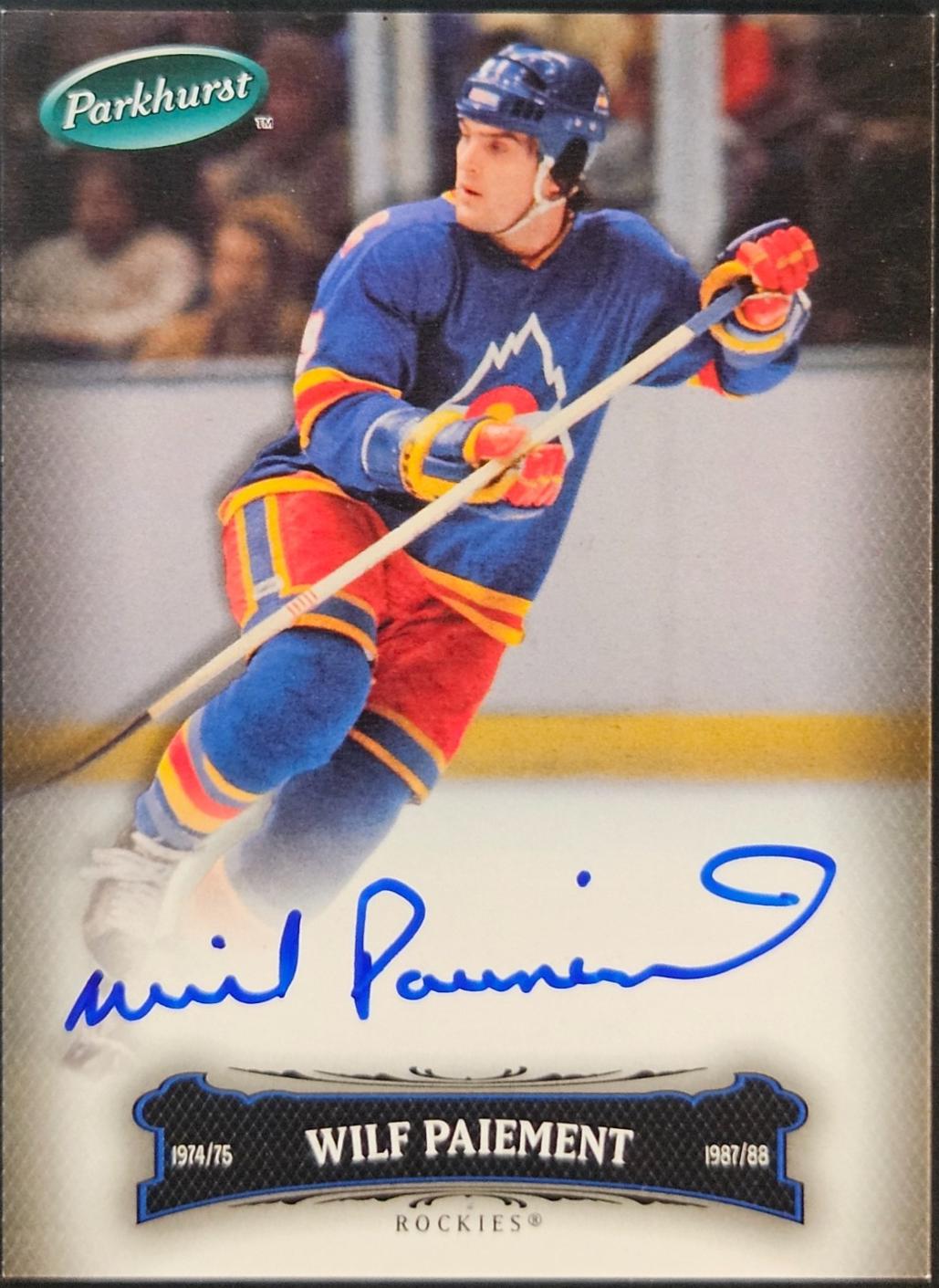 Wilf Paiement [Autograph] #160
