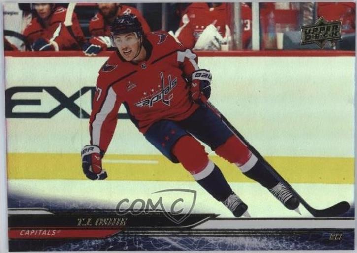 T.J. Oshie [Silver Foil] #192