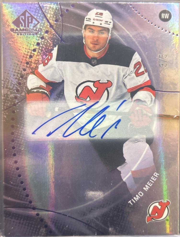Timo Meier [Purple Autograph] #151