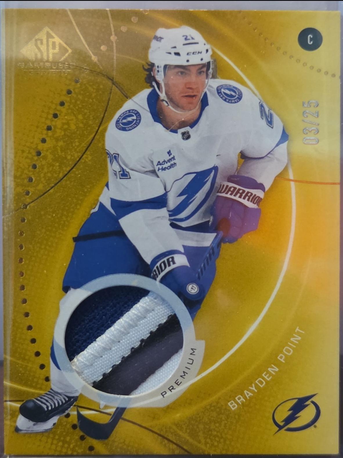 Brayden Point [Gold Premium Memorabilia] #19