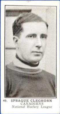 Sprague Cleghorn #49