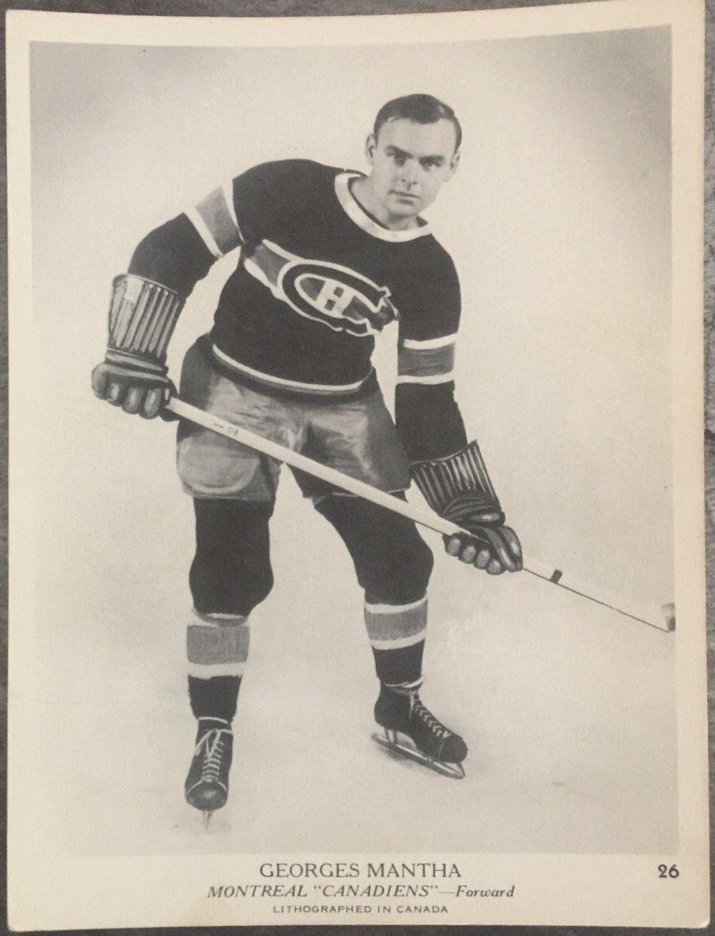 Georges Mantha #26