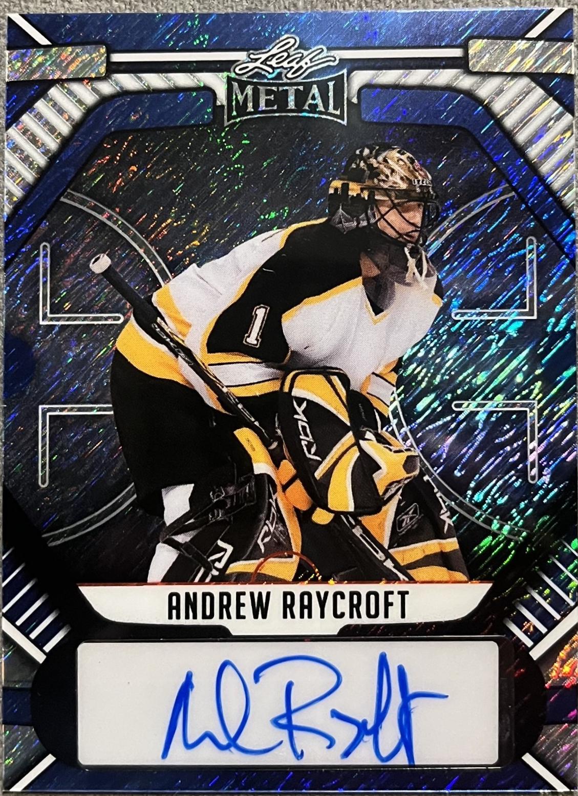 Andrew Raycroft [Shimmer Blue] #BA-AR1