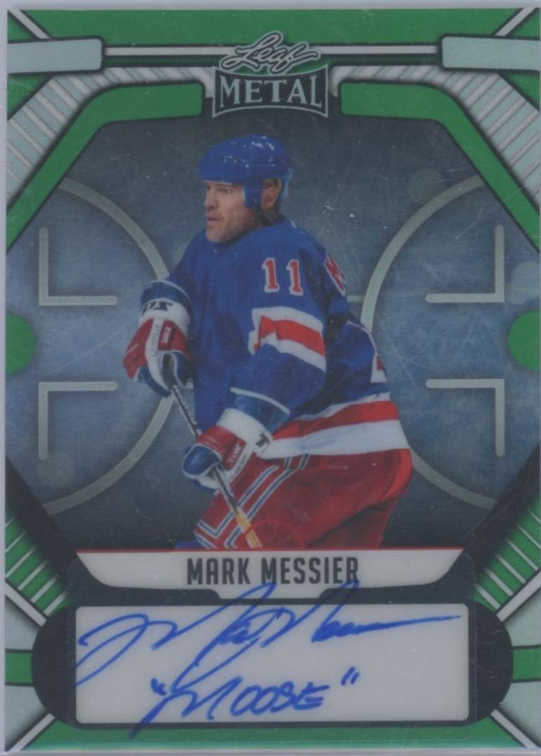 Mark Messier [Prismatic Green] #BA-MM1