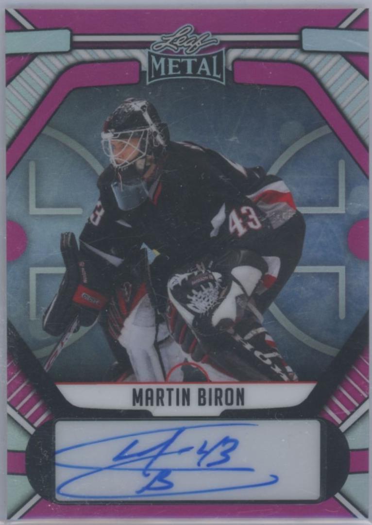 Martin Biron [Prismatic Pink] #BA-MB1