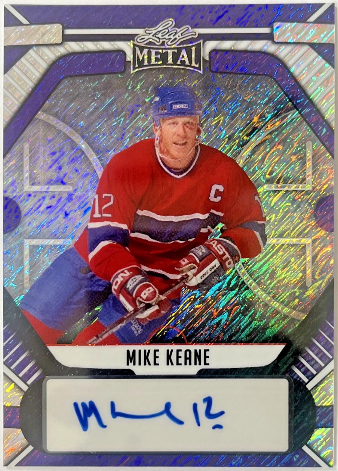 Mike Keane [Shimmer Purple] #BA-MK2