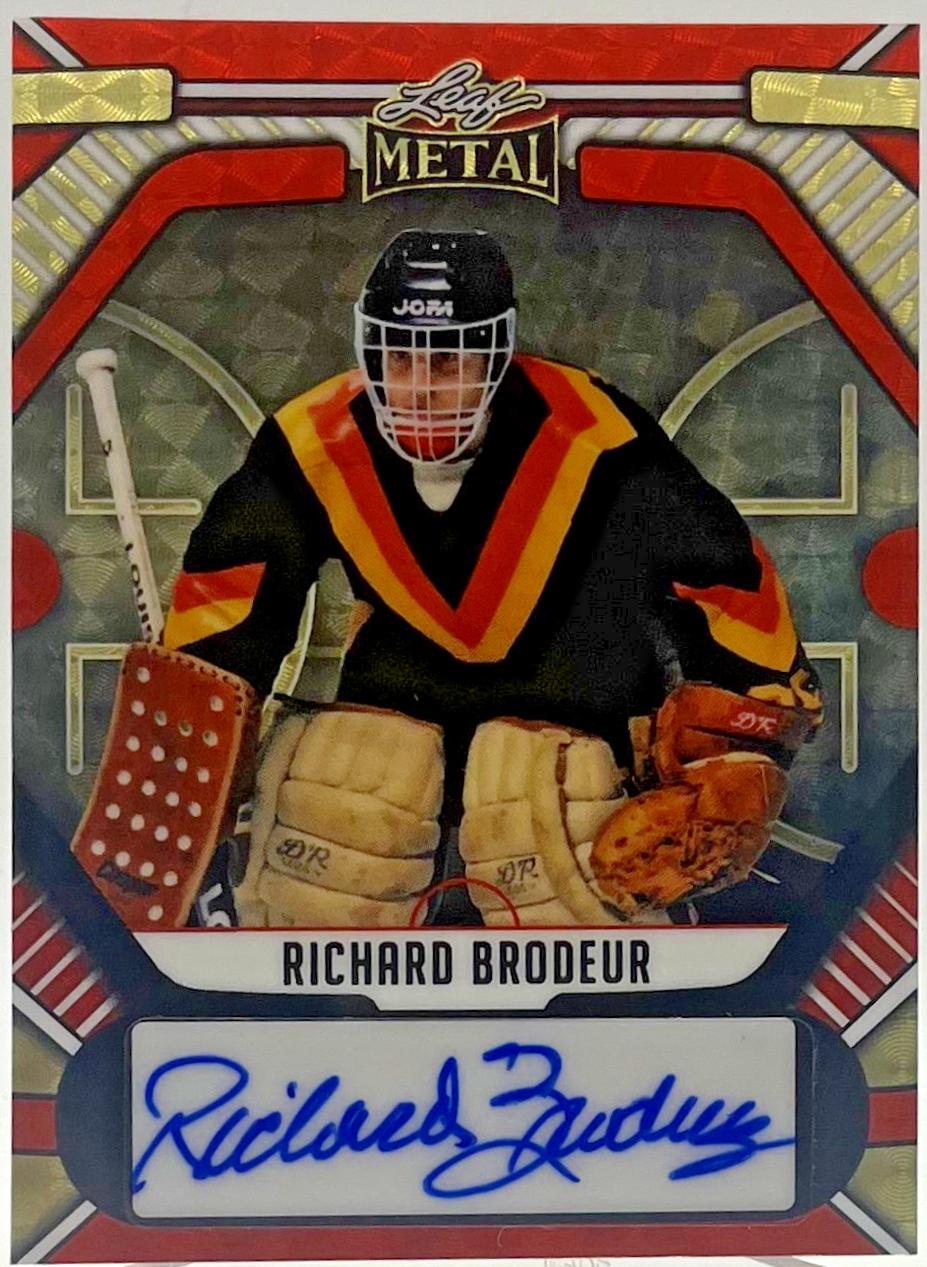 Richard Brodeur [Super Prismatic Gold] #BA-RB2