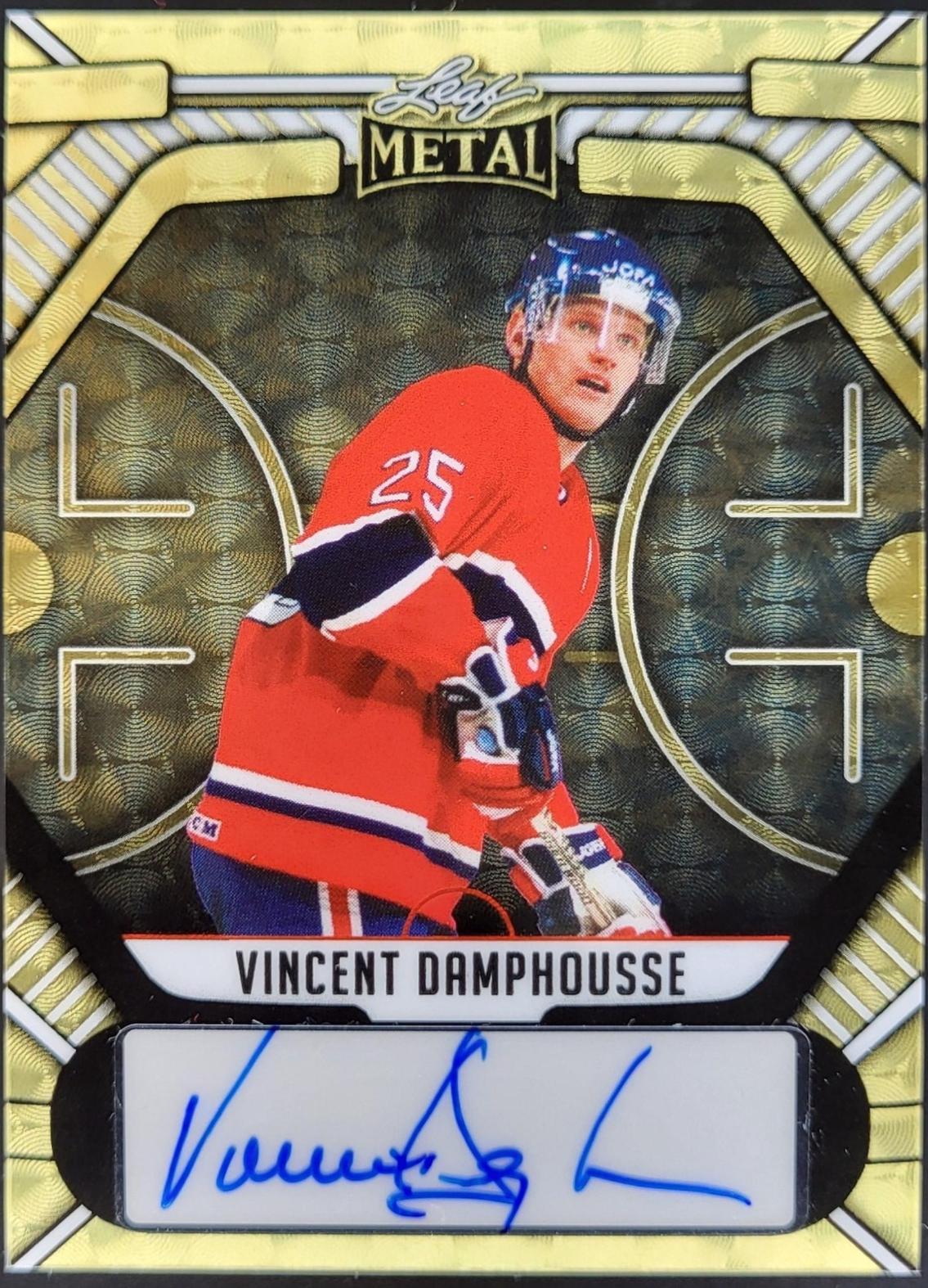 Vincent Damphousse [Prismatic Gold] #BA-VD1