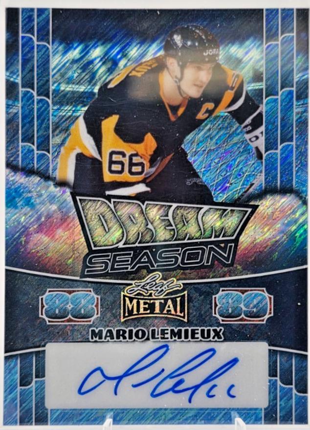Mario Lemieux [Shimmer Platinum Blue] #DS-ML1