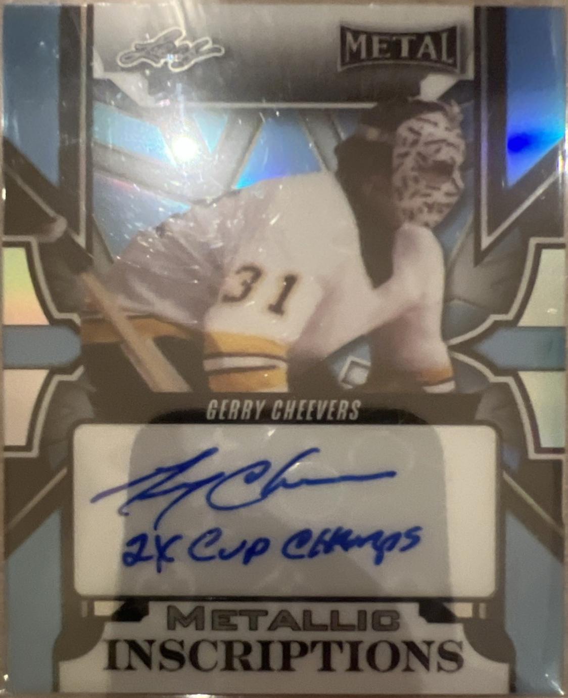 Gerry Cheevers #MI-GC1