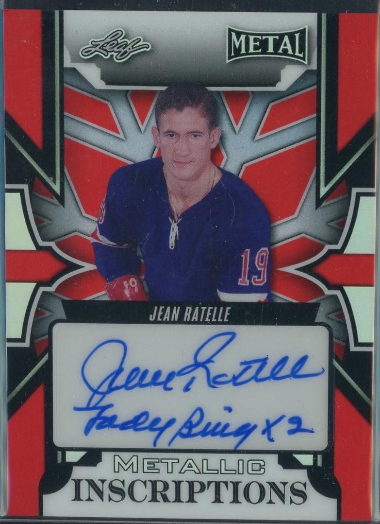 Jean Ratelle #MI-JR1