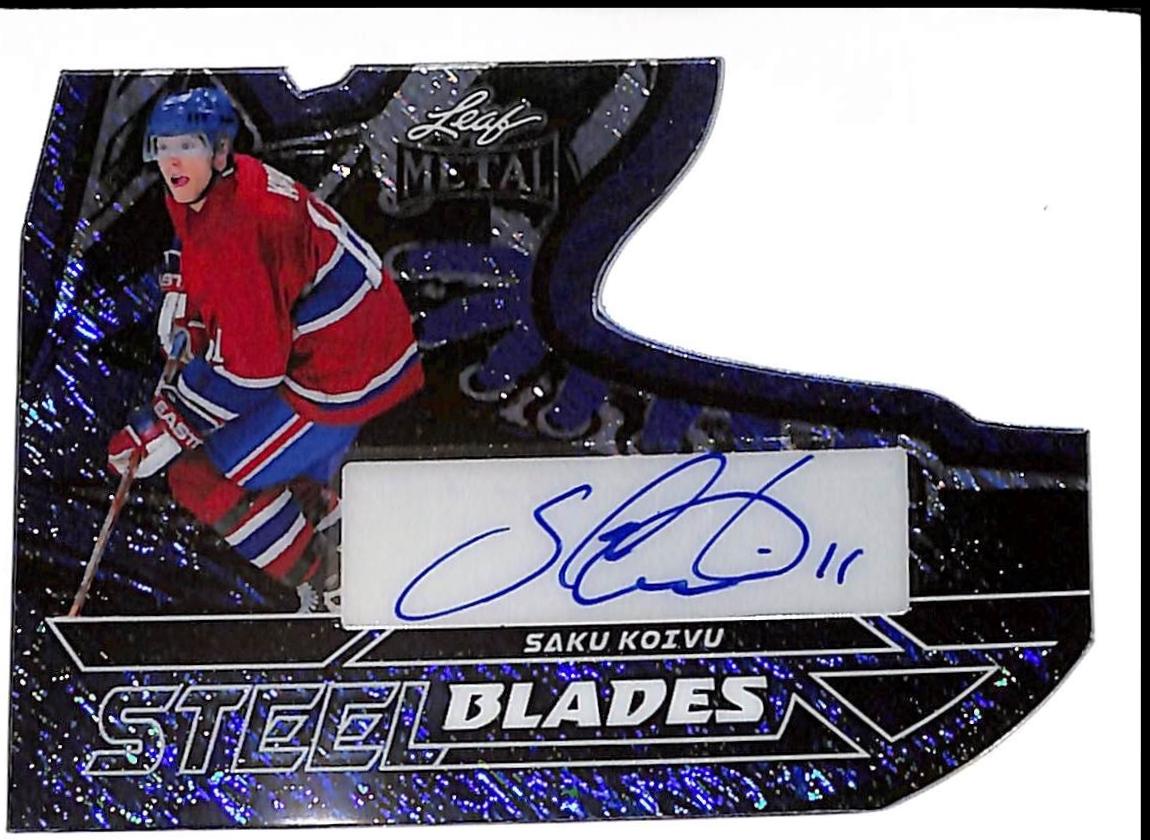 Saku Koivu [Shimmer Blue] #SB-SK1